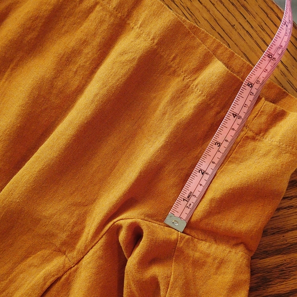 Liz Claiborne Bundle of Back Elastic Pleated Side Pocket Linen Shorts 4 - Picture 7 of 11